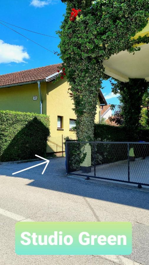 Apartment " Studio Green " Free Parking, Self Check-In ザグレブ エクステリア 写真